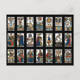 Tarot Major Arcana Vykort
