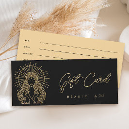 Tarot Makeup Hair Nagel Salon Guld Black Gift Card