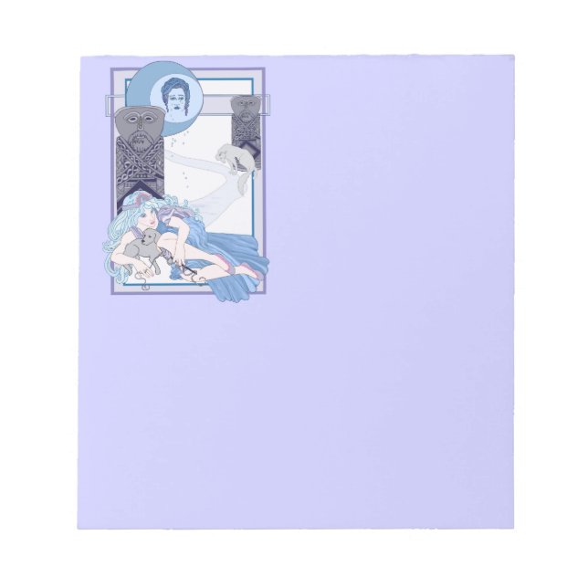 Tarot Måne Anteckningsblock (Framsida)