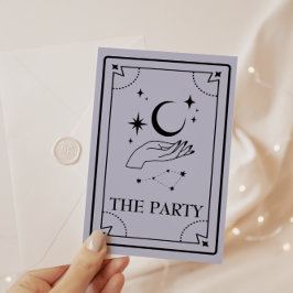 Tarot Mystic Fortune Sällskapsfest Inbjudan