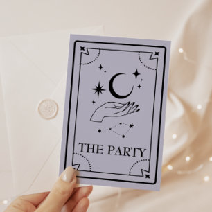 Tarot Mystic Fortune Sällskapsfest Inbjudan