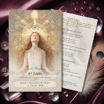 Tarot Mystic Woman Öga Måne Guld Flygblad<br><div class="desc">Befordra dina holistiska tjänster med den här eleganten Tarot and Andlig Business Flyer, designad för professioneller i fält av Tarot-läsning, andlig-tränar, yoga-instruktion, meditationsvägledning och helhetsläkning. Den här flygaren har en mystisk design med gyllene accenter och är en perfekt för att locka kunder som vill ha klarhet, balans och insikt. Anpassade...</div>