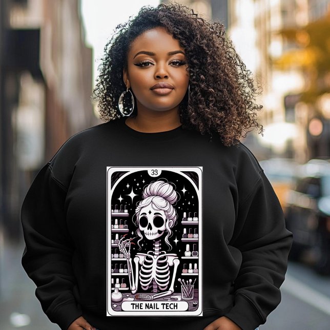Tarot Nail Technician Business T Shirt (Skapare uppladdad)