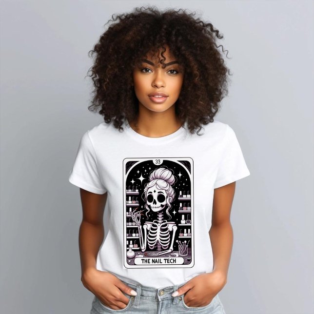 Tarot Nail Technician Business T Shirt (Skapare uppladdad)