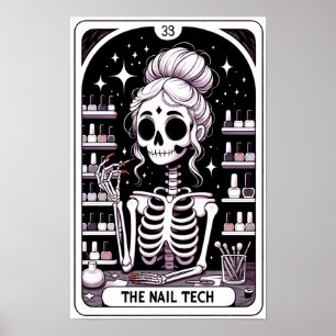 Tarot Nail Technician Poster