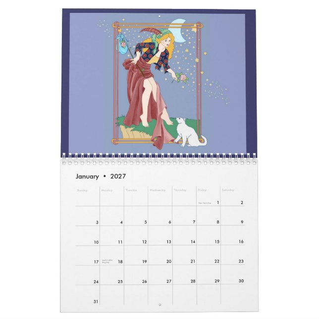 Tarot och andra Imaginings Kalender (Jan 2027)