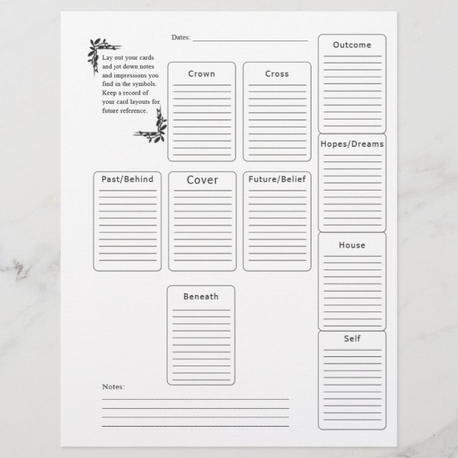 Tarot Page (Framsida)