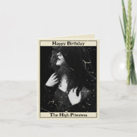 Tarot Photo Birthday med hög stolthet för gotisk V