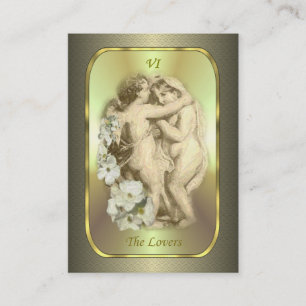 Tarot profilerar kort - älskarna