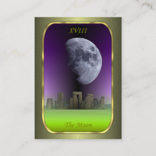 Tarot profilerar kort - månen