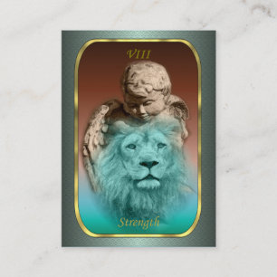 Tarot profilerar kort - styrka