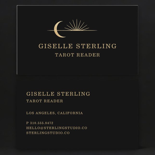 Tarot Reader Visitkort (Skapare uppladdad)