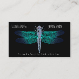 Tarot Readings Dragon Fly Snyggt Aqua Färg Tidsbeställning Kort