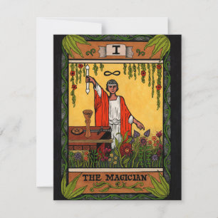 Tarot Series - Magician Julkort