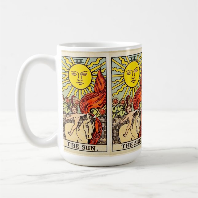 Tarot Sol-kort Kaffemugg (Vänster)