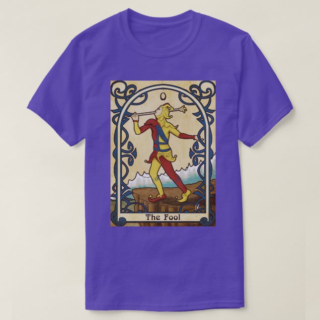 Tarot the Fool T Shirt (Design framsida)