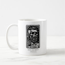 Tarot Theme Vintage Barber Kaffemugg