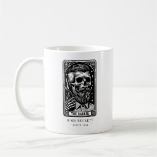 Tarot Theme Vintage Barber Kaffemugg