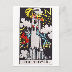 tarot-torn vykort