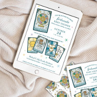 Tarot Wheel of Fortune Könsbestämmande Bebisbad