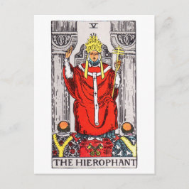 tarothierofant vykort