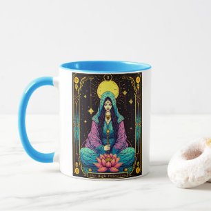 Tarotillustration, Den Högsta Prästen Mugg