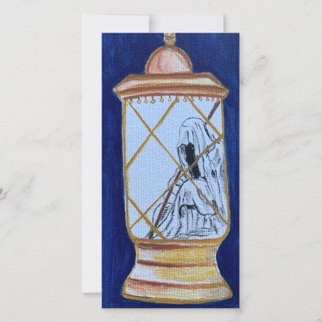 tarotkänslor - Hermit Tack Kort (Framsida)