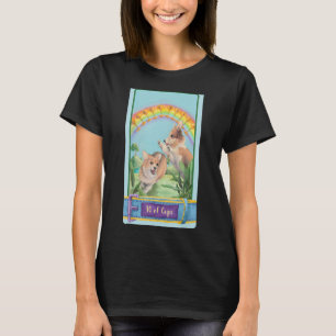 Tarotkort 10 för kopp och Hund Cosmic Hundar T Shirt