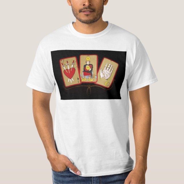 Tarotkort (1) t shirt (Framsida)
