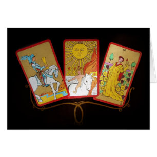 Tarotkort (2) hälsningskort