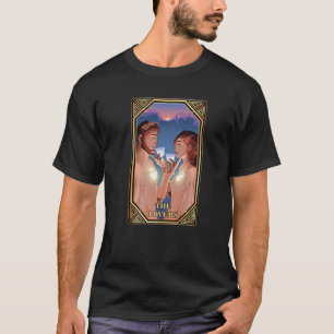 Tarotkort - Älskare - Stars - Occult - Fortun T Shirt