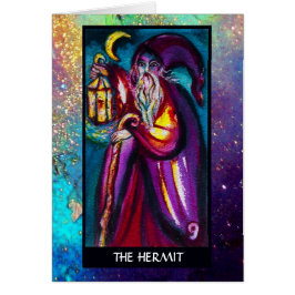 TAROTKORT AV DE FÖRSVUNNA SKUGGORNA / ERMITEN HÄLSNINGSKORT