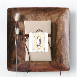 Tarotkort | Bröllopsfest | Bröllop | Neutral Fyrkantigt Klistermärke