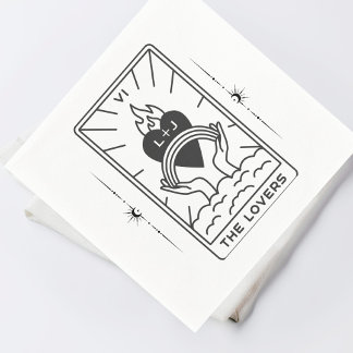 Tarotkort | Bröllopsfest | Bröllop | Tarot S+V Pappersservett