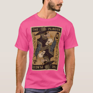 Tarotkort för gotisk steampunk Doktor för kvinnor T Shirt