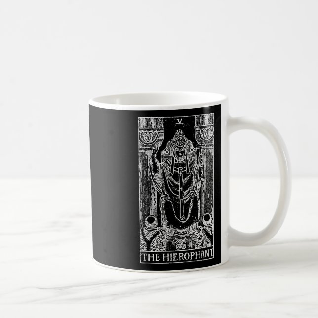 Tarotkort för höftsofen - påvens ockult gift kaffemugg (Höger)