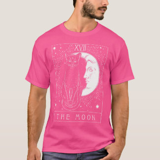 Tarotkort för Måne och kassettgrafik T Shirt