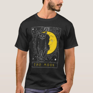Tarotkort för Måne och kassettgrafik T Shirt