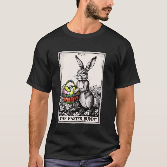 Tarotkort Glad påskhare Vår Påskägg Ea T Shirt (Framsida)