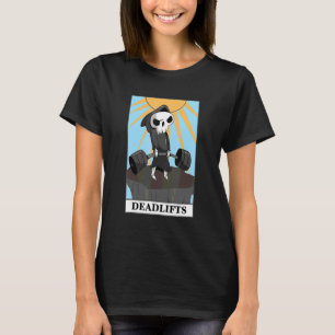 Tarotkort Gymmarklyft Träning Ockult Läsning R T Shirt