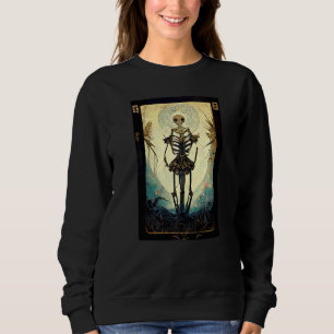 Tarotkort Halloween Ockult Kläder Gotisk Goth Gr T Shirt