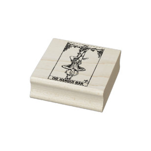 Tarotkort: Hanged Man: Personlig Text Stämpel