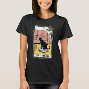 Tarotkort Kejsarinnan Katt På Robot Dammsugare T Shirt