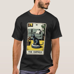 Tarotkort Kejsarinnan Katt På Robot Dammsugare T Shirt