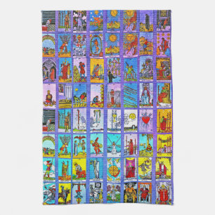 Tarotkort Kökshandduk
