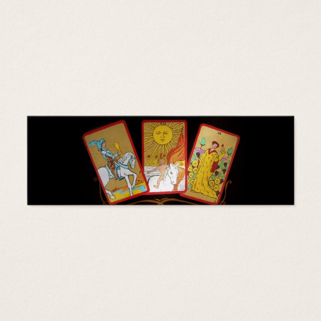 Tarotkort Litet Visitkort (Framsidan)