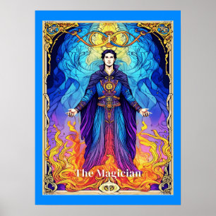 Tarotkort Magikern Poster