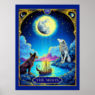 Tarotkort, Måne Poster
