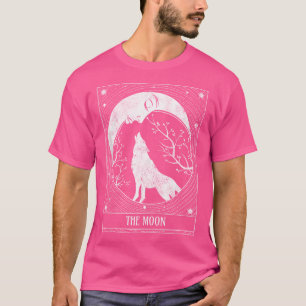 Tarotkort med sänkta skärningspunkter Måne och Var T Shirt