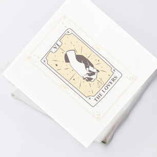 Tarotkort MÖHIPPA BRÖLLOP NEUTRALTER Pappersservett